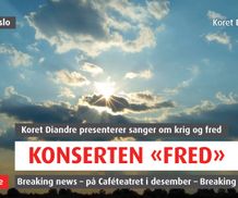 Konserten "Fred" 2018